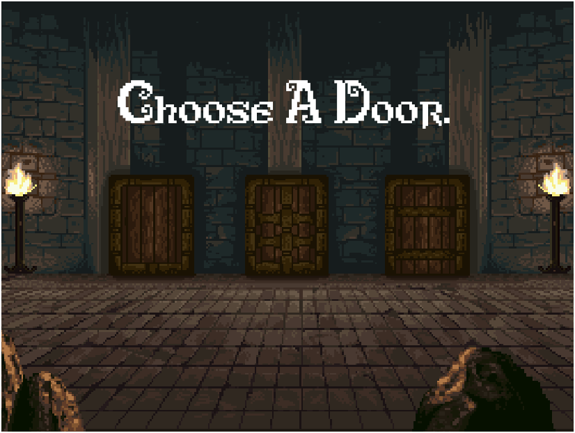 chose the door